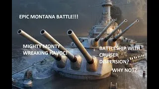 Thumbnail: Battleship Montana 240k EASY damage: World of Warships 2023 Gameplay