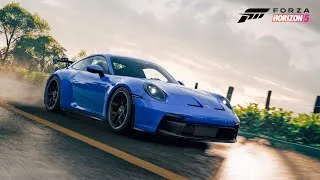 Thumbnail: Forza Horizon 5 - Porsche 911 (992) GT3 (G29 Gameplay)
