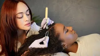 Thumbnail: ASMR Scalp Check & Coily Hair Routine | Scalp Massage & Nourishing Hair Treatment | Soft-Spoken