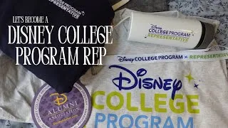 Thumbnail: Officially Becoming a Disney College Program Representative!
