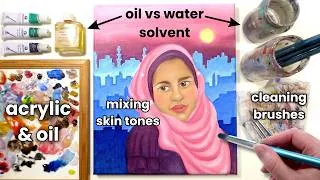 Thumbnail: Everything I’ve Learnt About Water Mixable Oil Painting