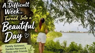 Thumbnail:     Family Was Sick, But We Found Happiness in Simple Moments 🌱 | Harvest & Picnic in Japan