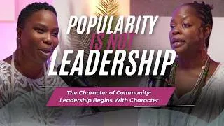 Thumbnail: The Character of Community: Popularity Is Not Leadership - Voices of IWA - EP 60