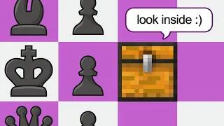 Thumbnail: Chess, But I Can Use Minecraft Blocks
