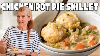 Thumbnail: Chicken Pot Pie Biscuit Skillet Recipe