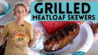 Thumbnail: Grilled BBQ Meatloaf Skewers