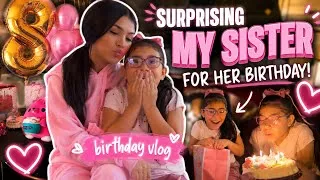 Thumbnail: I SURPRISED My Little Sister for Her 8th Birthday *birthday vlog* 