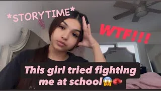 Thumbnail: Storytime- A girl tried fighting me at school