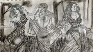 Thumbnail: Drăgaice-Romanian folkore fairies 