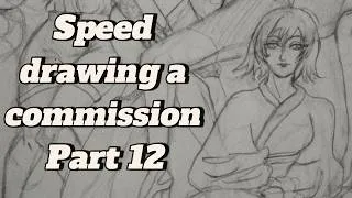 Thumbnail: Speed drawing a commission Part 12