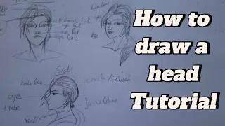 Thumbnail: How to draw a head Tutorial