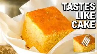 Thumbnail: Sweet Cornbread Recipe From Scratch (Tastes Like Cake)