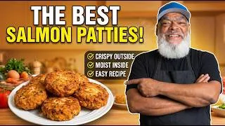 Thumbnail: 🏆 Old School Salmon Patties | Crispy Soul Food Salmon Croquettes