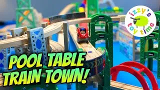 Thumbnail: POOL TABLE TOY TRAIN METROPOLIS!