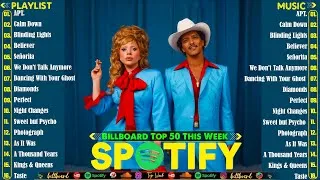 Thumbnail: Bruno Mars, Maroon 5, Adele, Ed Sheeran, Dua Lipa, Rihanna, The Weeknd - Billboard Top 50 This Week