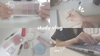 Thumbnail: my study vlog + makeup showcase