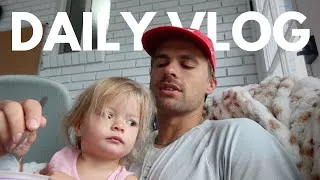 Thumbnail: REALISTIC DAILY VLOG as a dad of 3 girls