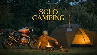 Thumbnail: Cozy Moto Camping | Hot Tent, Cooking & Beers