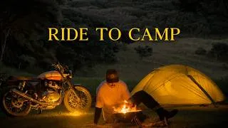 Thumbnail: Solo Motorbike Camping | Cooking, Campfire & Beers
