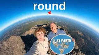 Thumbnail: I Tried Changing a Flat Earther’s Mind (again)