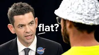 Thumbnail: I Let Flat Earthers Talk to the Head of NASA