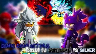 Thumbnail: Sonic Characters react to Sonic EXE VS Silver