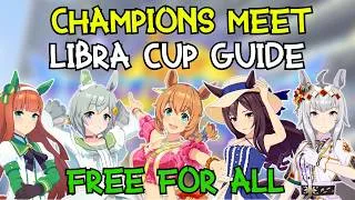 Thumbnail: CM18: LIBRA CUP GUIDE [BEST UMAS, STATS, SKILLS, & SUPPORT CARDS] | Umamusume: Pretty Derby