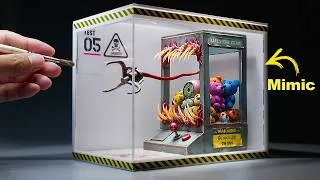 Thumbnail: I Made a Mimic Claw Machine Diorama