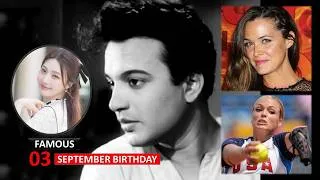 Thumbnail: FAMOUS SEPTEMBER 03 BIRTHDAYS | Uttam Kumar | ATHLETE | CELEBRITY | SINGER AND MORE