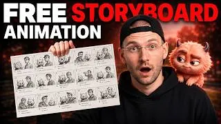 Thumbnail: How to Turn Storyboards into Videos with 100% FREE AI