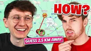 Thumbnail: Geoguessr but I can see how far away my guess is