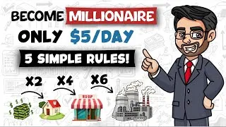 Thumbnail: 5 Secrets to become a Multi-Millionaire on a Low Income in 2023