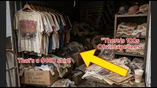 Thumbnail: This ABANDONED Storage Unit was FILLED with Vintage Clothes!