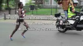 Thumbnail: Dibaba, Observation of runningtechnique (Looptechniek, door Coach Jacky Nederland)