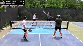 Thumbnail: 💰Bostonpicklelife Moneyball | Rd2 Jacky/Joey vs Timur/Adam | Mens Doubles Open | 6/14/26