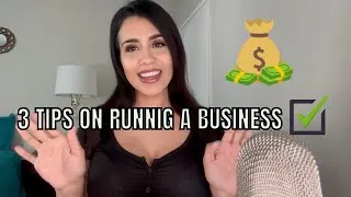Thumbnail: BUSINESS TIPS AND MORE | THREE TIPS ON HOW TO RUN A NEW BUSINESS WITH CONFIDENCE