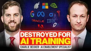 Thumbnail: Why AI Companies Are Secretly Shredding Millions of Books | Jacob Shapiro and Charlie Becker