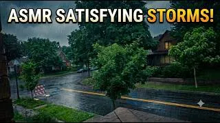 Thumbnail: Twin Cities Thunderstorm Sounds That Hit Hard Intense Rain Lightning Quiet Neighborhood Moments