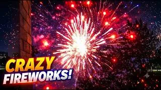 Thumbnail: The most spectacular 4th July Fireworks in my neighborhood pov 