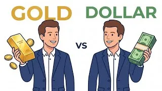 Thumbnail: 🔥 The Truth About Gold vs US Dollar | Which One Wins?