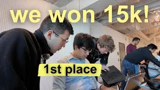 Thumbnail: I Won First Place at a Hackathon! | Building an App in 7 hours