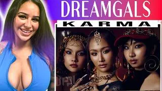 Thumbnail: Gen Z Latinas FIRST REACTION to DREAMGALS - KARMA