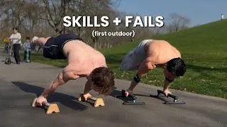Thumbnail: First Outdoor Calisthenics Session of the Year (Sunny Day Vlog)