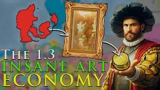 Thumbnail: Build an INSANE ECONOMY through Art in EU5 1.3
