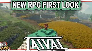 Thumbnail: TAIVAL First Look Gameplay - New Voxel Fantasy Co-op ARPG!