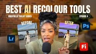Thumbnail: Best Tool to Recolour Images | Adobe Lightroom vs Firefly vs Photoshop | AI Toolkit Series Ep 4