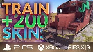 Thumbnail: Trains Incoming / 200 Pop & Skins 🛢 Rust Console 🎮 PS5, XBOX