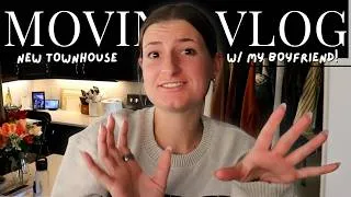 Thumbnail: moving into my DREAM TOWNHOUSE with my *BOYFRIEND* 💒 moving vlog + week 1 house tour
