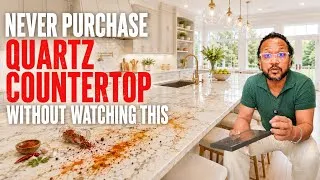 Thumbnail: Ep.1: Kitchen Countertop : Will a Quatrz countertop look dirty over time?