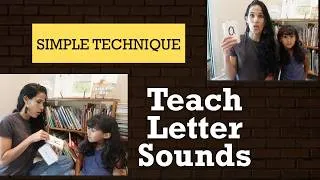 Thumbnail: Reading Series: Teach Letter Sounds Easily!